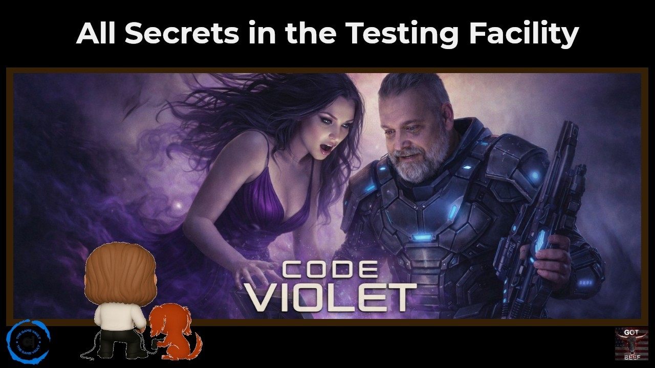 Code Violet:  All Secrets in the Testing Facility