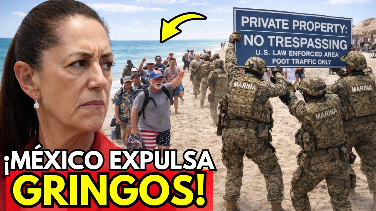 ¡LA MARINA ACTÚA! 🚨 MÉXICO recupera PLAYA tomada por EE.UU. 🇲🇽🔥