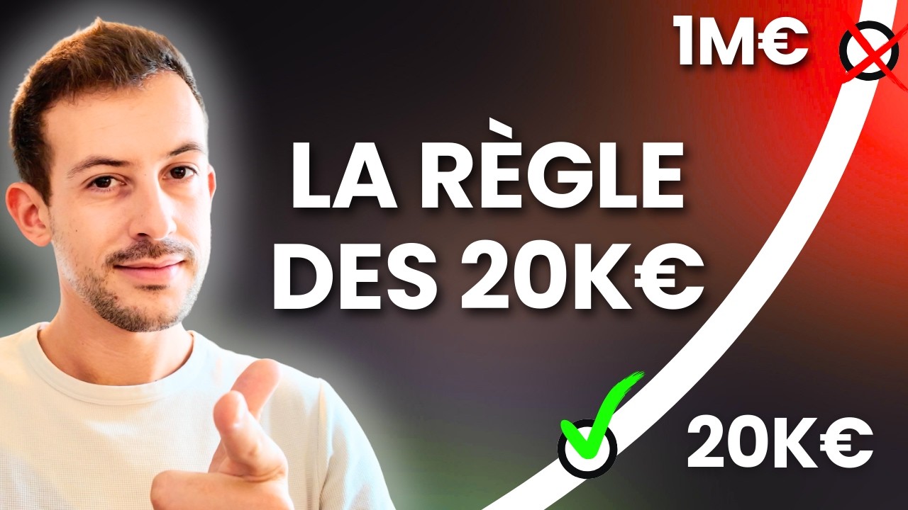 Pourquoi tout change apr&egrave;s 20.000&euro; d'&eacute;pargne ?