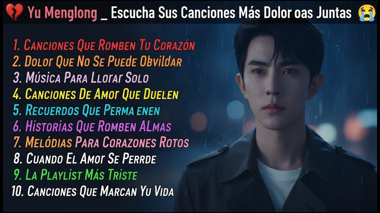Yu Menglong _ Recuerdos Que No Mueren 💔 Canciones Tristes Y Emocionales En Español