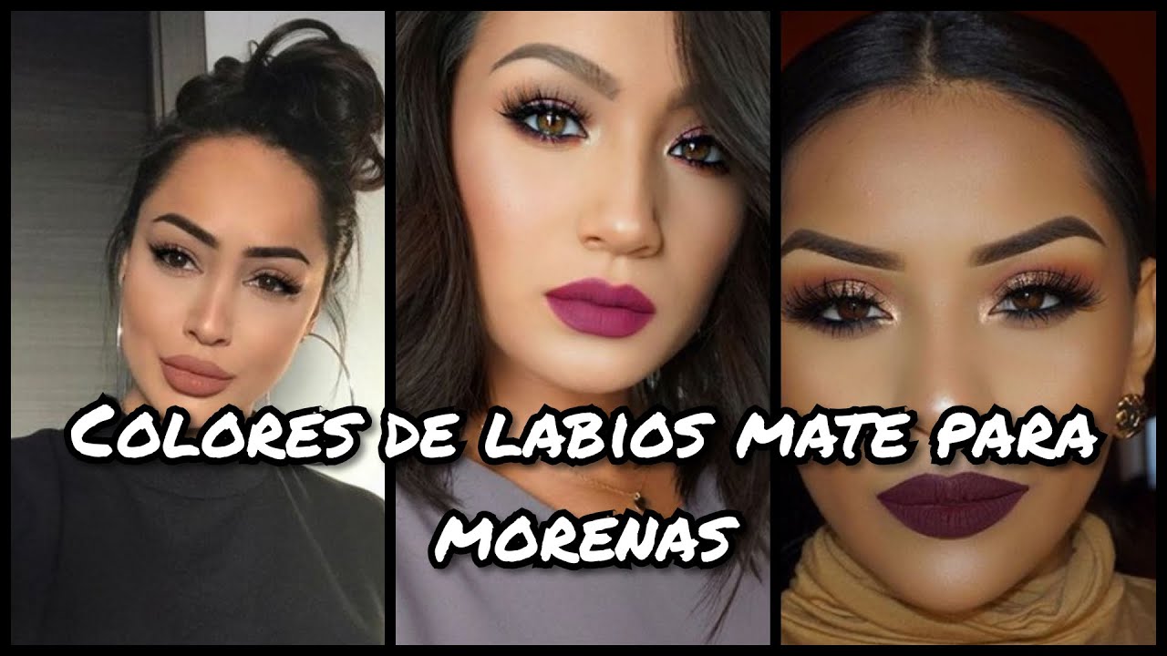 10 labiales mate ideales para mujeres de piel morena