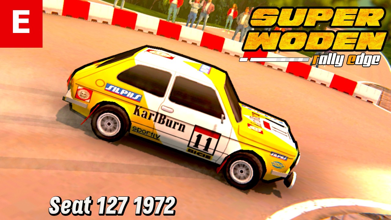 Super Woden Rally Edge – Seat 127 1972 White and Yellow – Class E – 190 HP