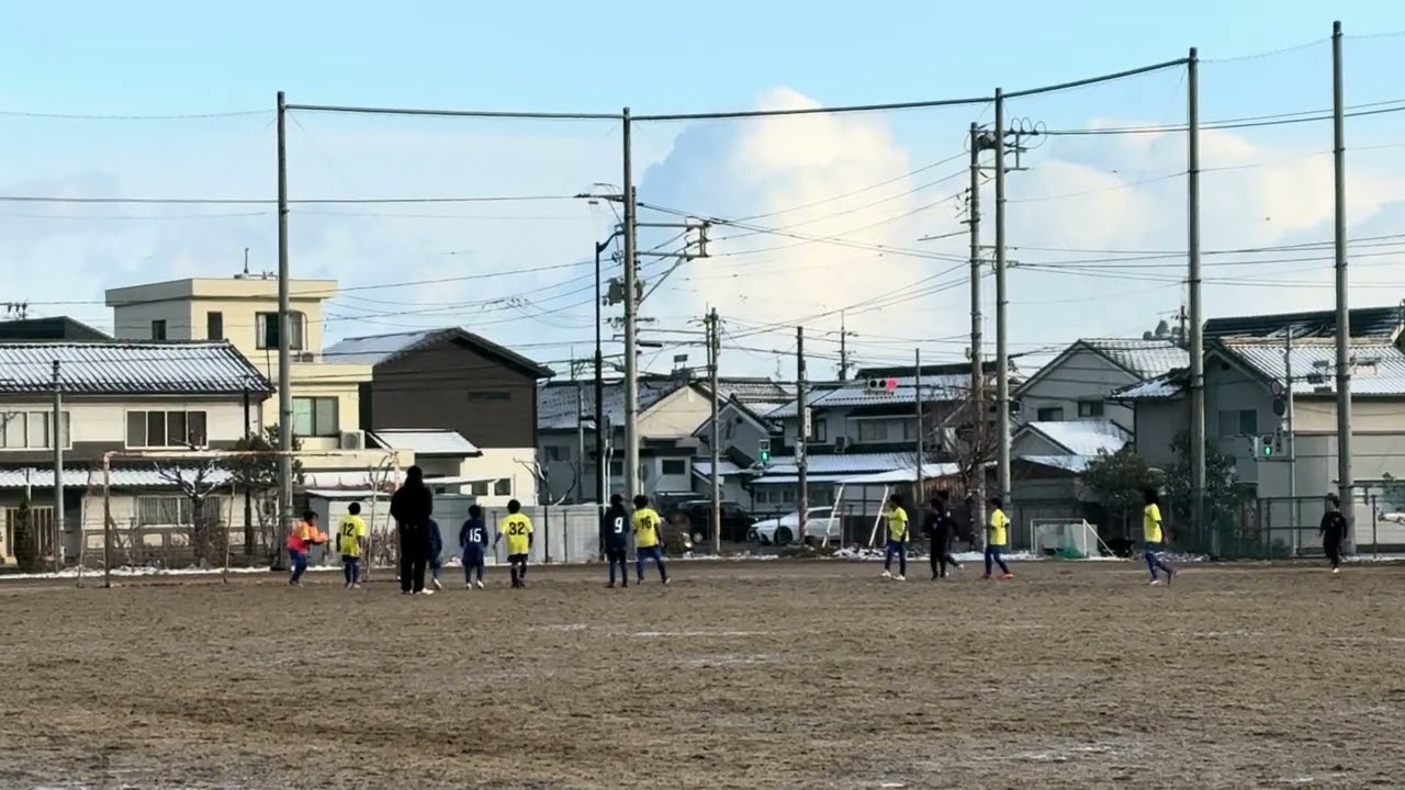 U10 vs PHOENIX 後半戦 2026.2.8 府中カップ2日目 決勝トーナメント　0-2 府中学園北グラウンド