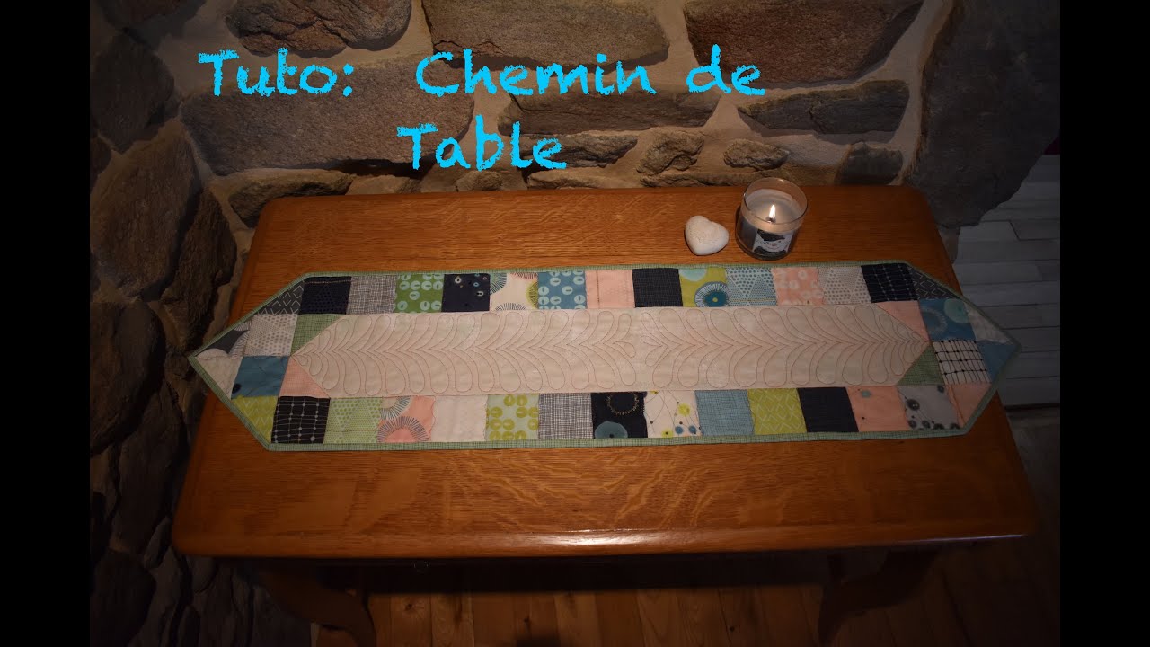 Tuto:  patchwork chemin de table avec mini charm pack (pour debutant ou confirmé)