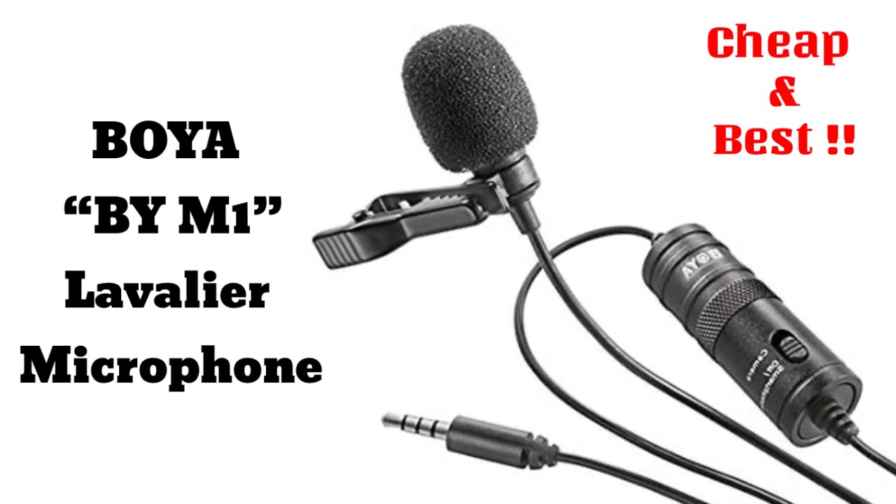 BOYA BY M1 Lavalier Microphone | Unboxing | First Impression