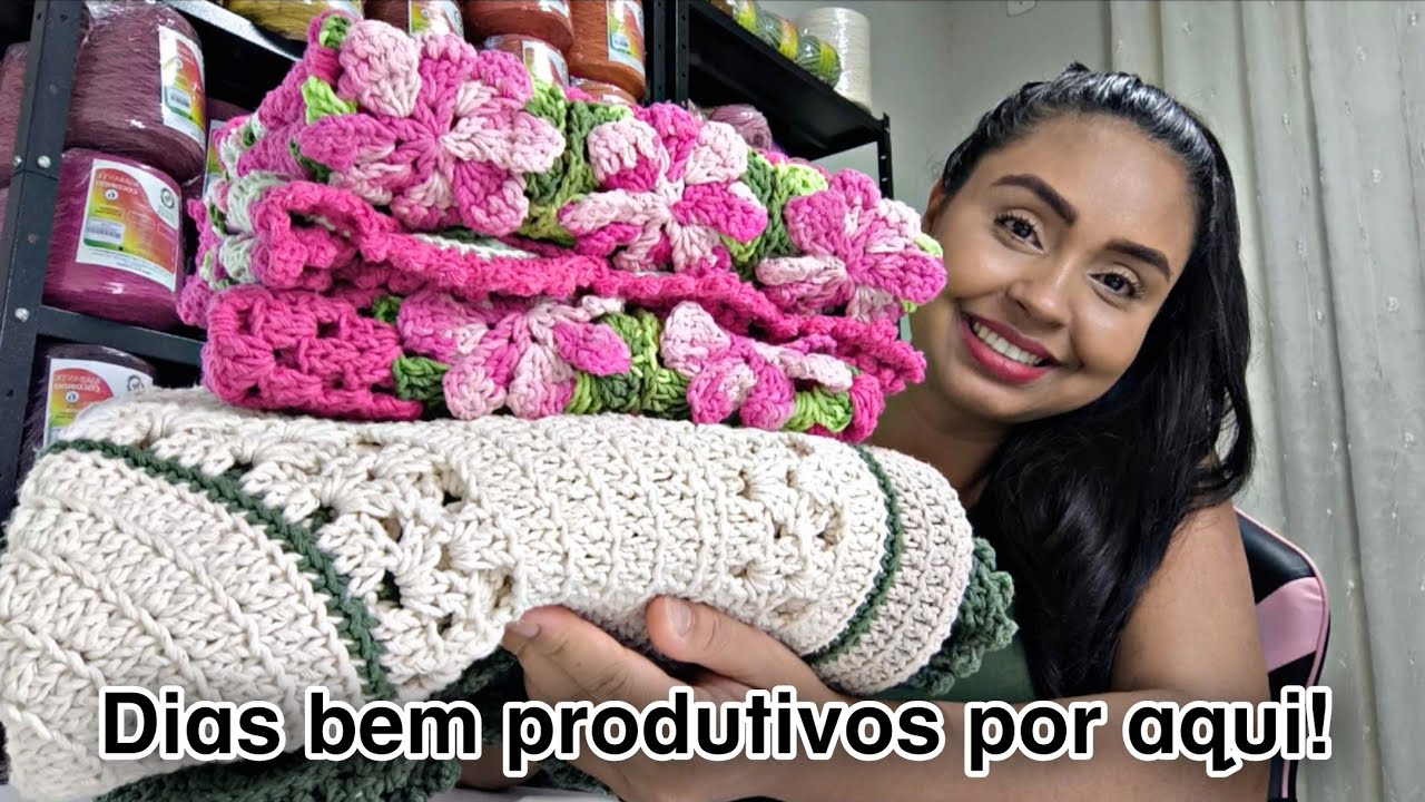 MEU DIA A DIA COM O CROCHÊ PARA SER MAIS PRODUTIVA 