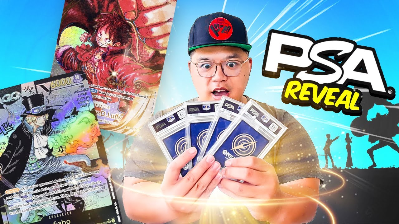 Revealing My Graded RARE One Piece Cards from COLLECT A CON!