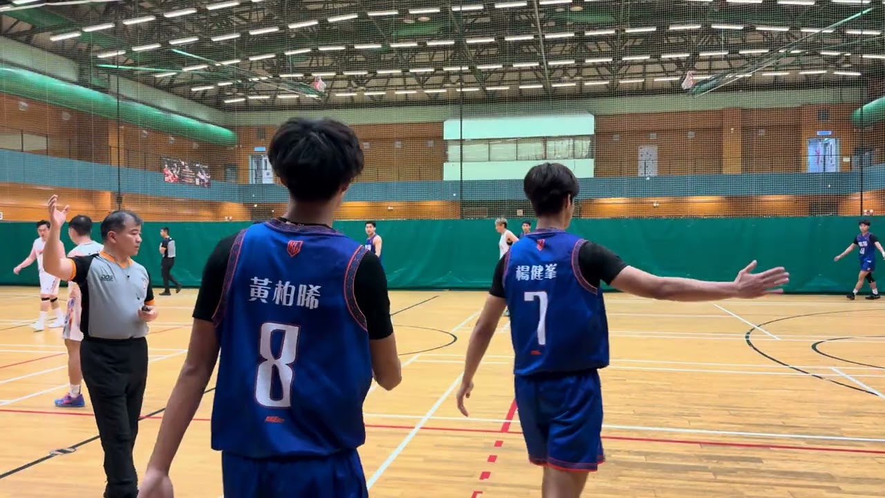 2025香港籃球聯賽 男乙 僑聯 vs 靈峰 Q4