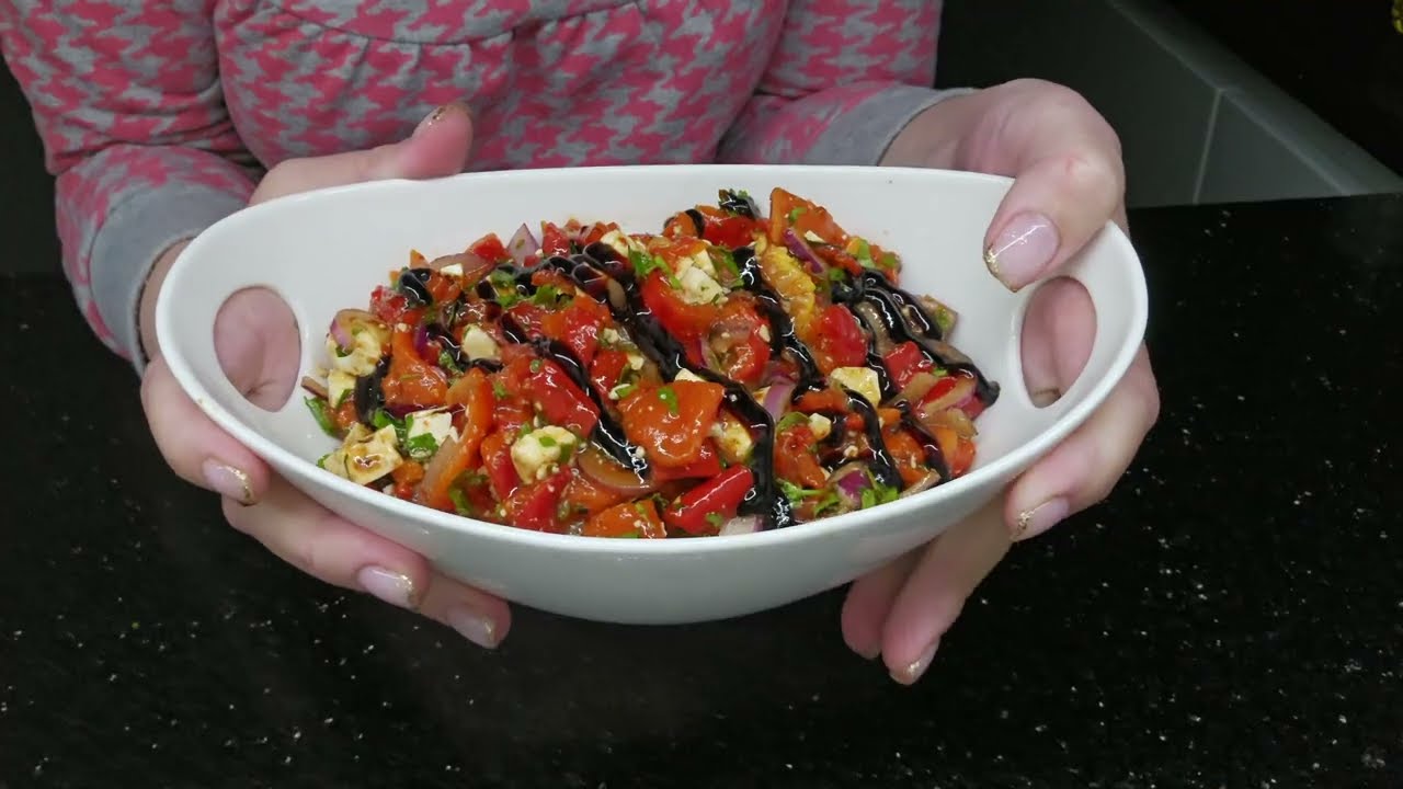Самый простой салат из паприки, но вкус как в ресторане