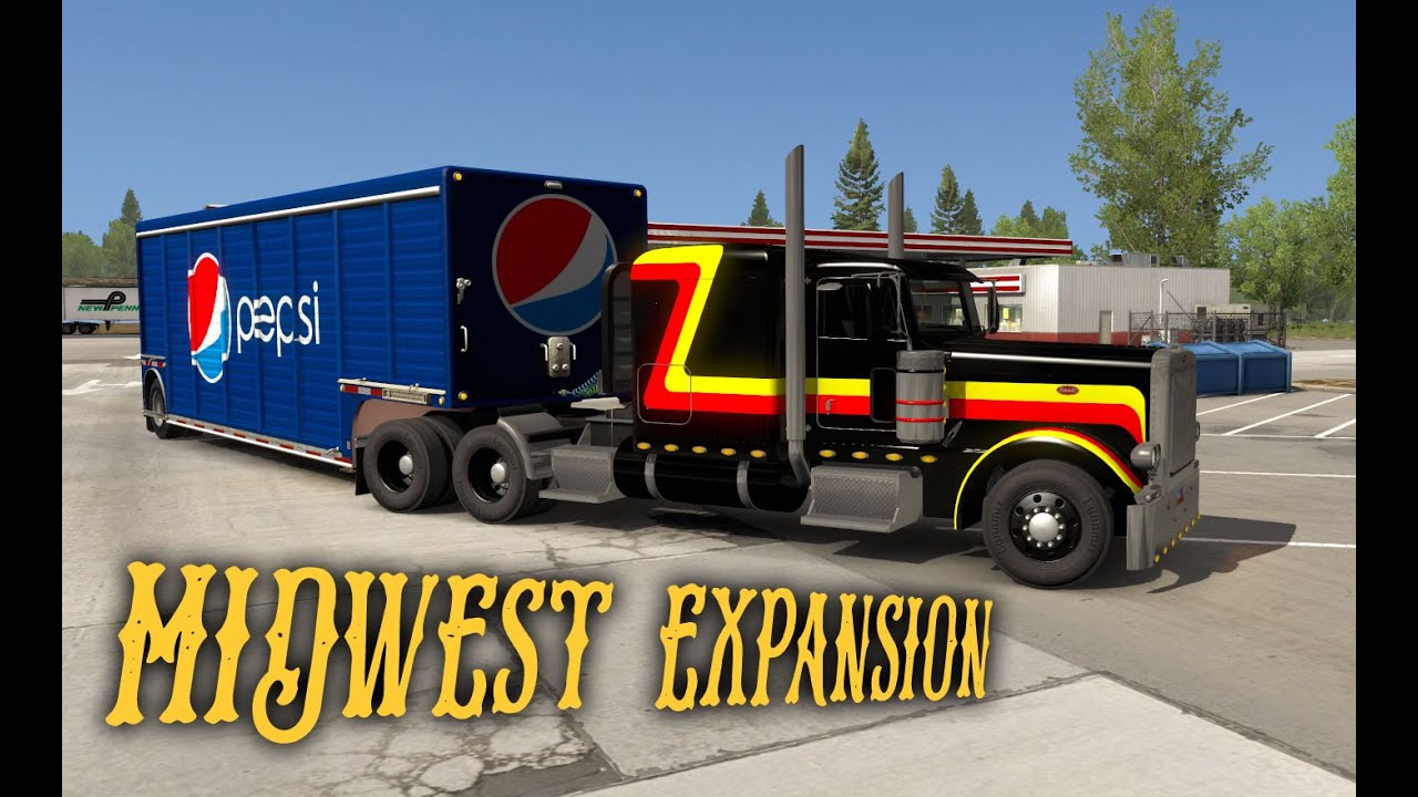 ATS 1.37 * Hauling Cold Drinks in Midwest Expansion