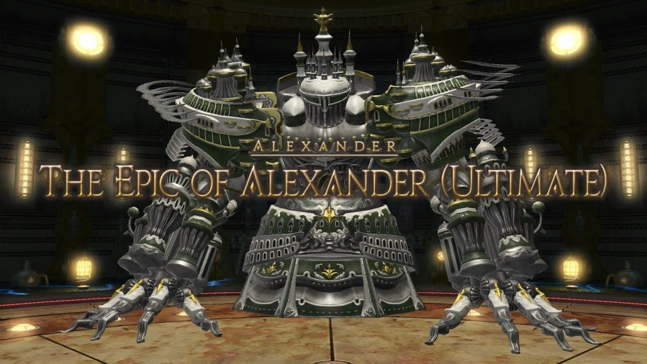 The Epic of Alexander (Ultimate) | FFXIV | AST POV