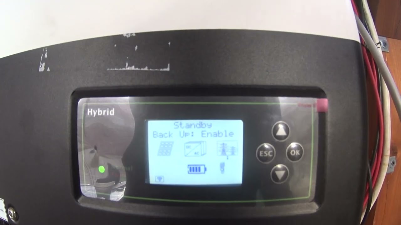 Growatt SPH 6000 - NO power on EPS output & NO battery chg from AC grid or solar
