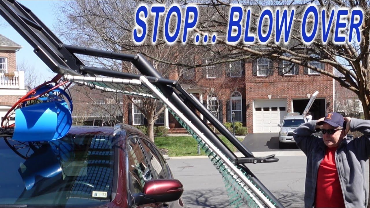 How to Stop Hoop Blow Over, Pull Down - 3 Ways
