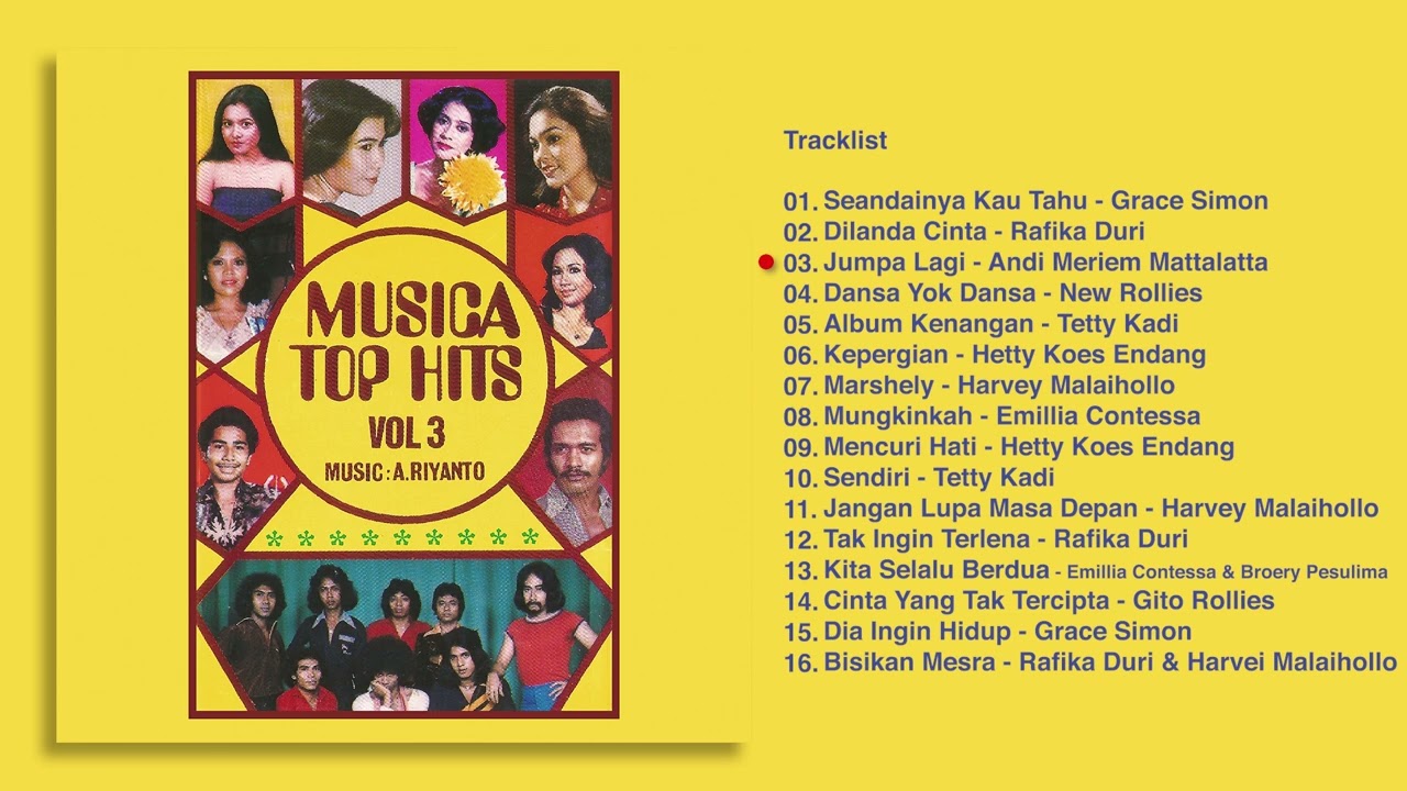 Grace Simon, Emillia Contessa, Gito Rollies - Album Musica Top Hits Vol. III | Audio HQ