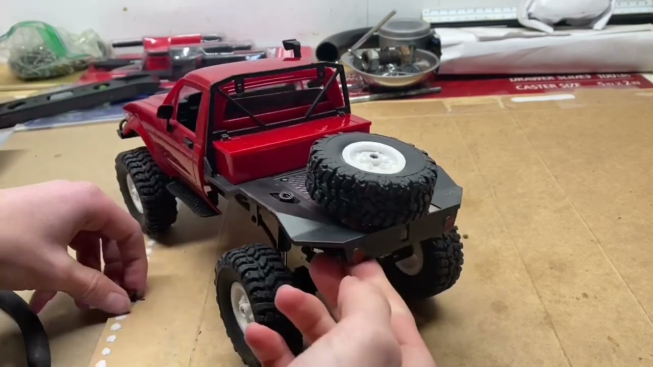 How to make your stock WPL suspension SOFTER for FREE!!