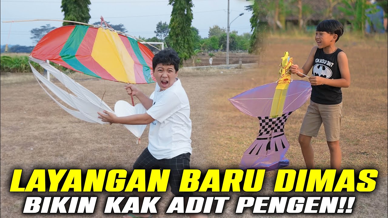 SETTING ULANG LAYANGAN RAM RAMAN BUATAN AYAH! DIMAS PAKAI LAYANGAN JANGGAN
