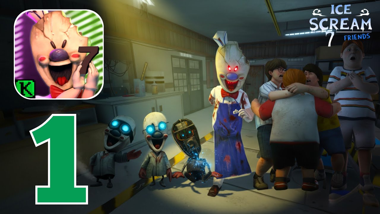 Ice Scream 7 Friends: Lis - Gameplay Walkthrough Part 1 - Normal Mode (iOS, Android)