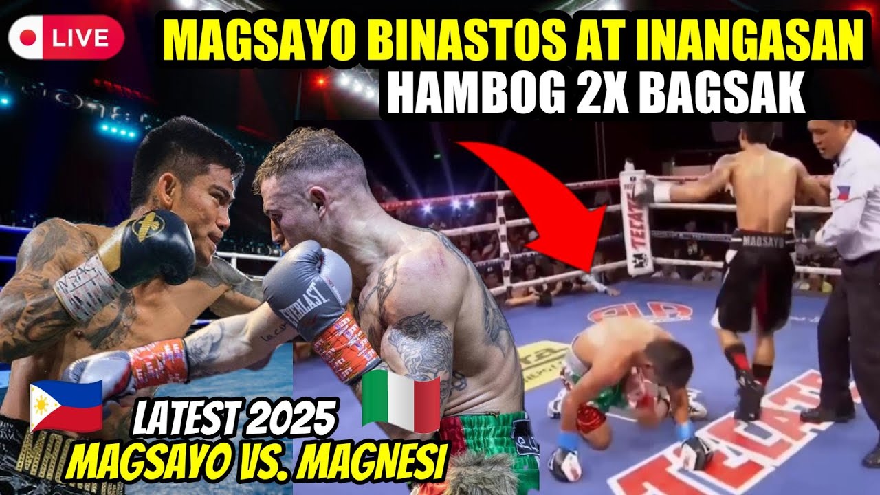 MAGSAYO vs MAGNESI 2025 LATEST | MAANGAS NA MINAMALIIT SI MAGSAYO 2X BAGSAK