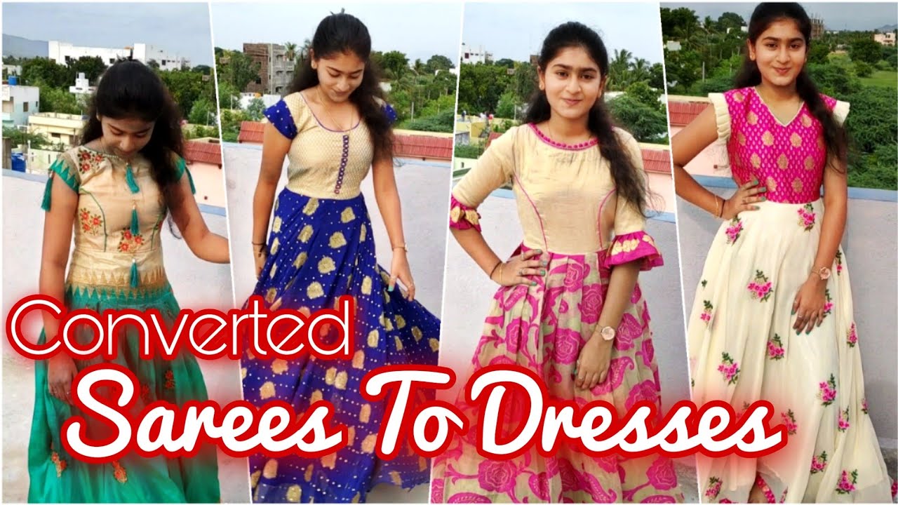 Converted Sarees Into New Dresses || Part-1 || By Chotu || Jsr Zoomin