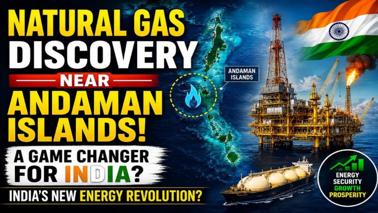 Massive Gas Discovery in Andaman Sea! Will India Become an Energy Superpower? #oilreserve #india 
