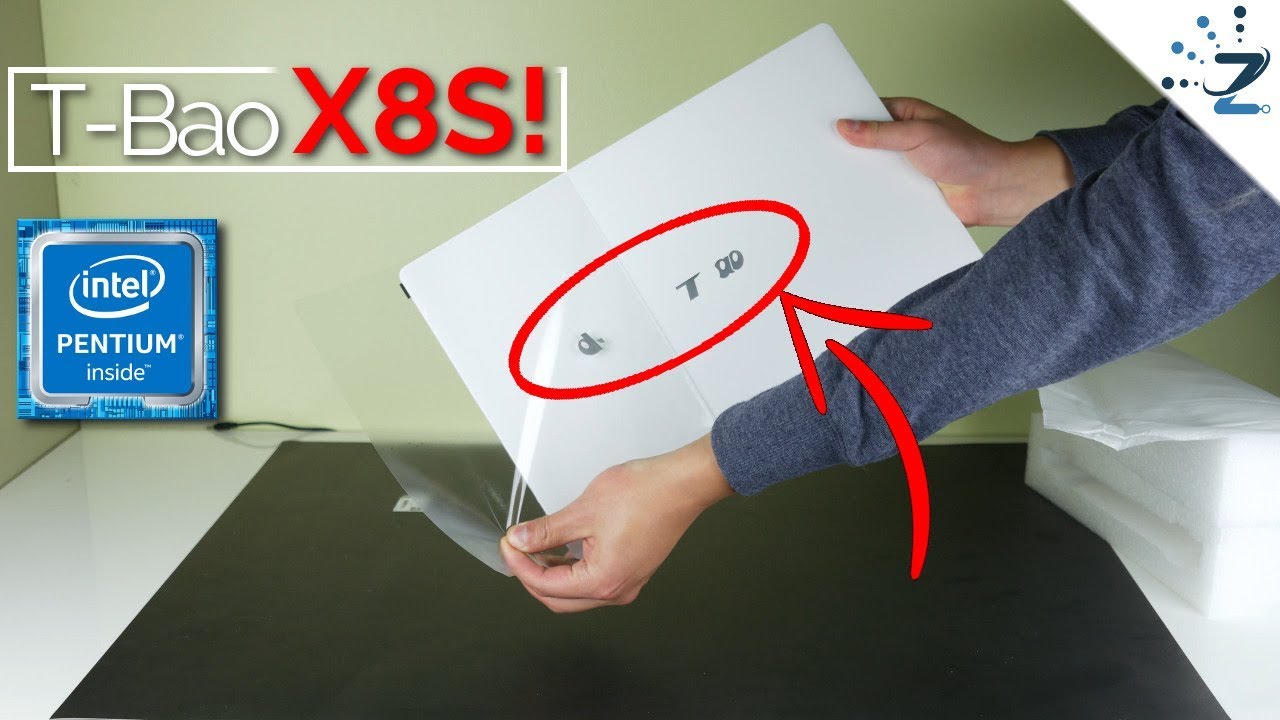 T-Bao X8S Unboxing: Ripped off the logo from this Apollo Lake Laptop!
