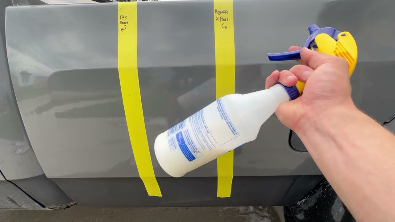 P&S Beadmaker Vs Meguiars X-Press Spray Wax