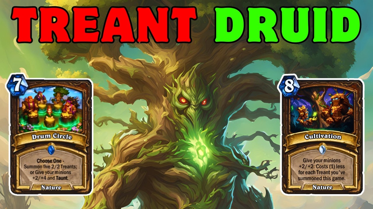 Aggro Trees Are Back ► Mini-Set Best Treant Druid Deck to Climb ► Hearthstone 30.4.3