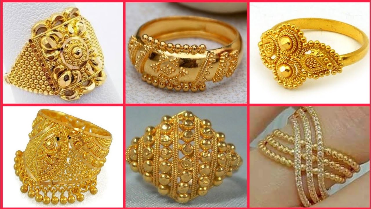 Beautiful Gold Ring Designs For Ladies 2020||Latest Gold ring designs for Women