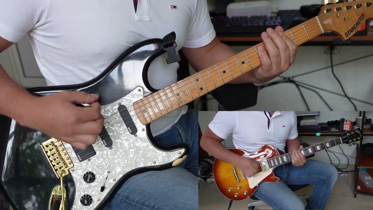 Dead! – My Chemical Romance Guitar Cover  Gibson Les Paul + Strat  Helix PRS Archon