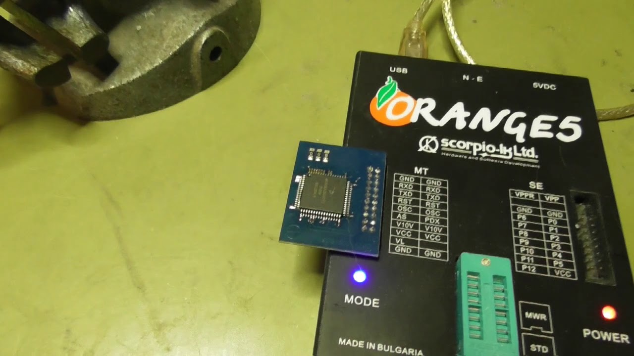 Orange5 Programmer - Cloning a Motorola / Freescale MCU