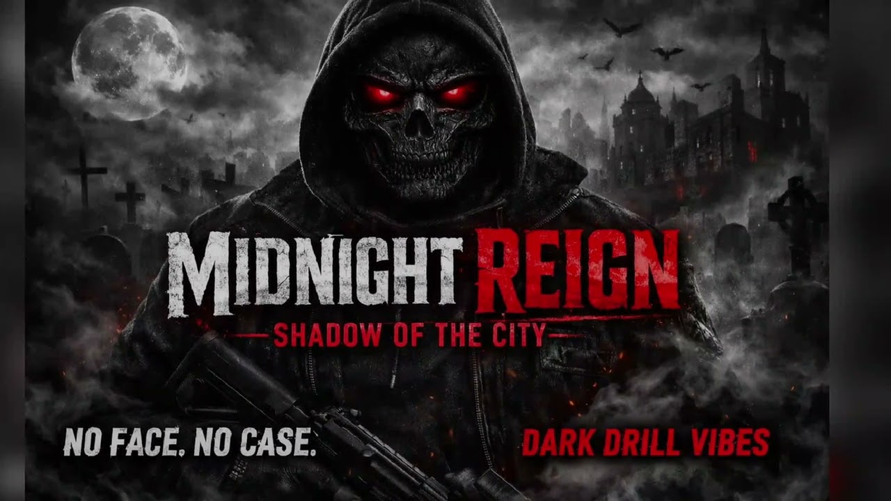 Midnight Reign 🌪️ | No Face No Case | Dark UK Drill Urdu Rap 