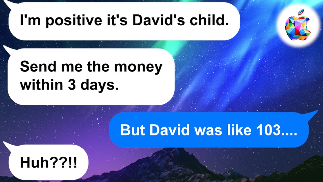 【Apple】“I’m pregnant with your husband’s baby! I need the money!” Or so she claims... But then...