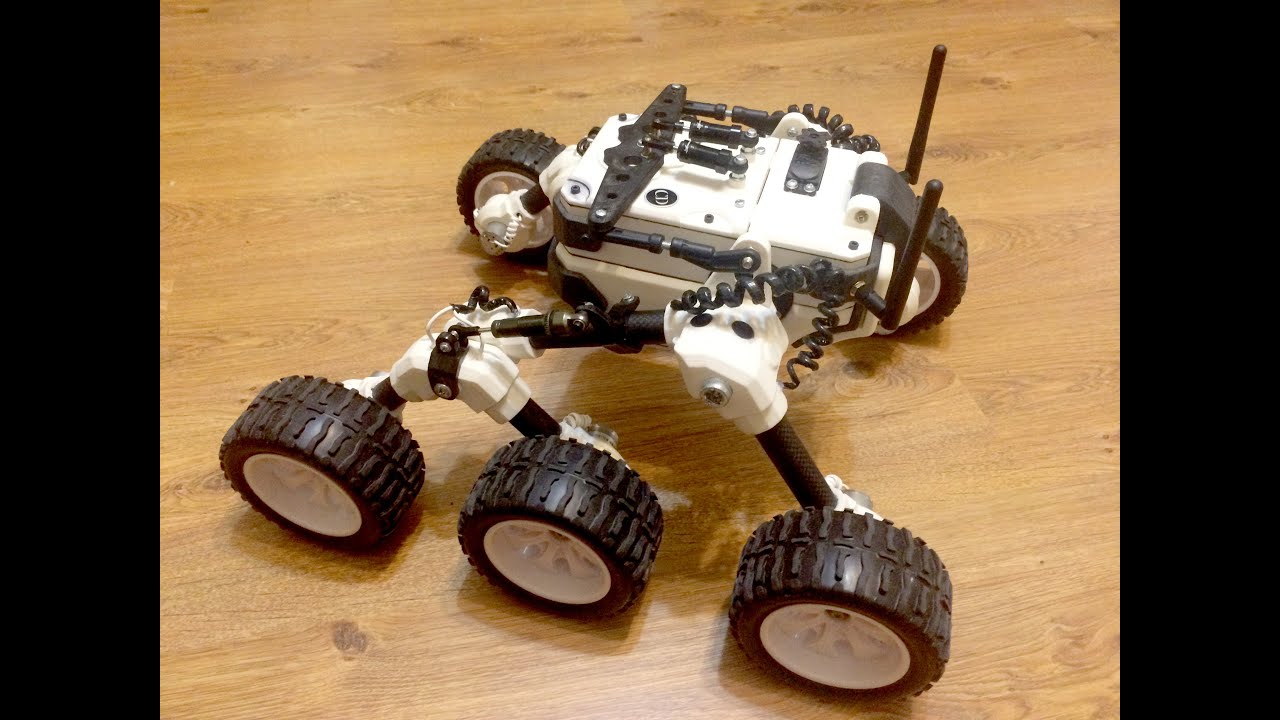 Martian rover made on 3d Printer (Mars rover)