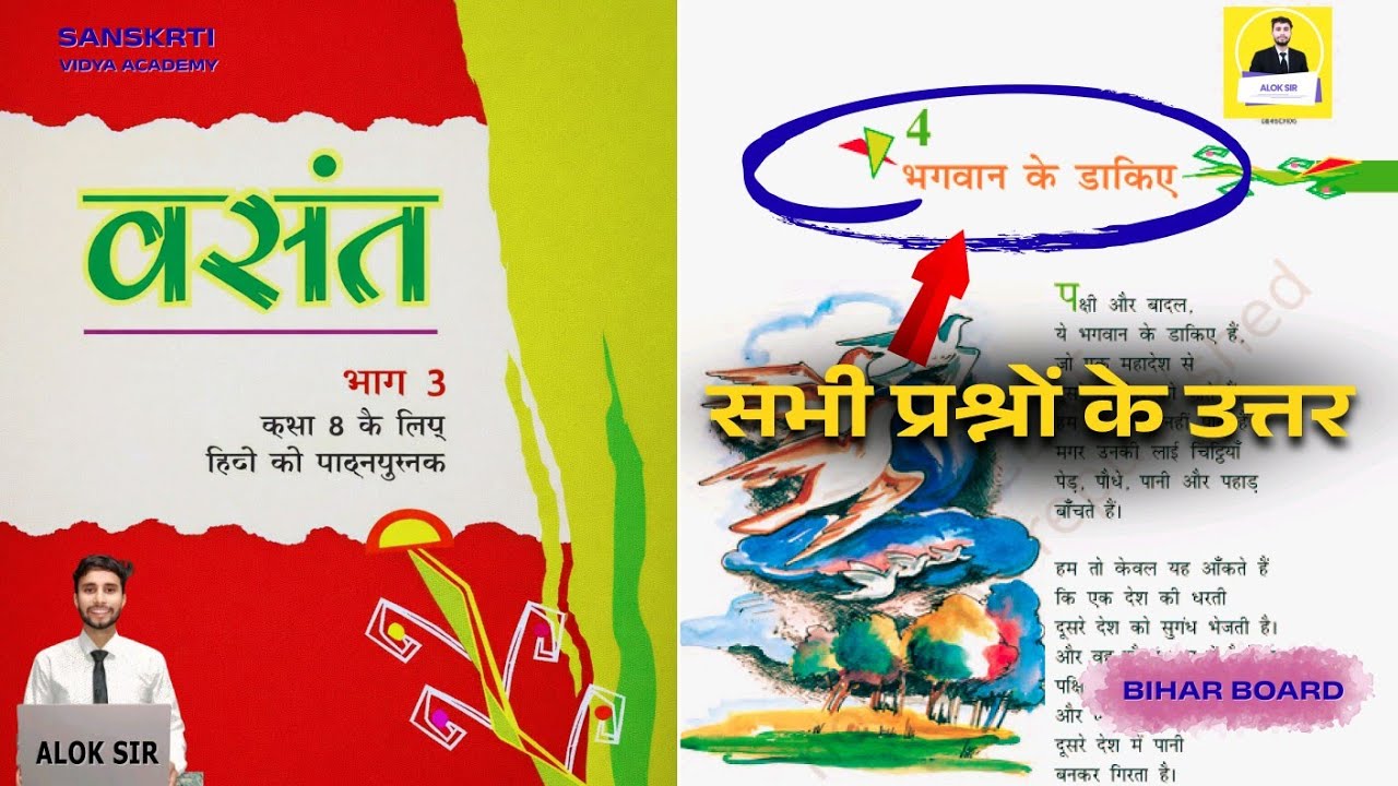 Class 8 Hindi Chapter 4 Bhagwan Ke Dakiye Question Answer | भगवान के डाकिए | Sanskriti Vidya Academy