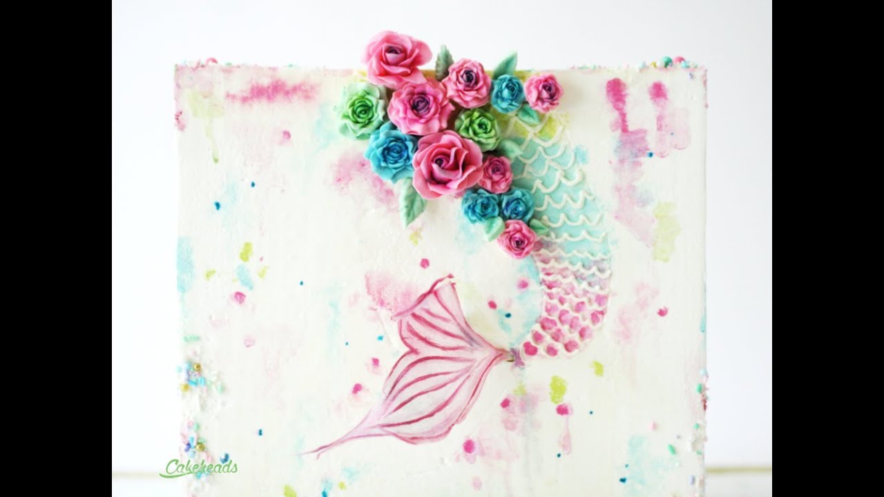 Rice Paper: Painting and & creating cake decorations using it!