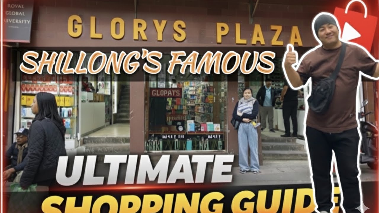 FAMOUS GLORY PLAZA|TIBETAN MARKET|SHOPPING TOUR|SHILLONG |MERRY XMAS TO ALL |TIBETAN VLOGGER TENDAWA