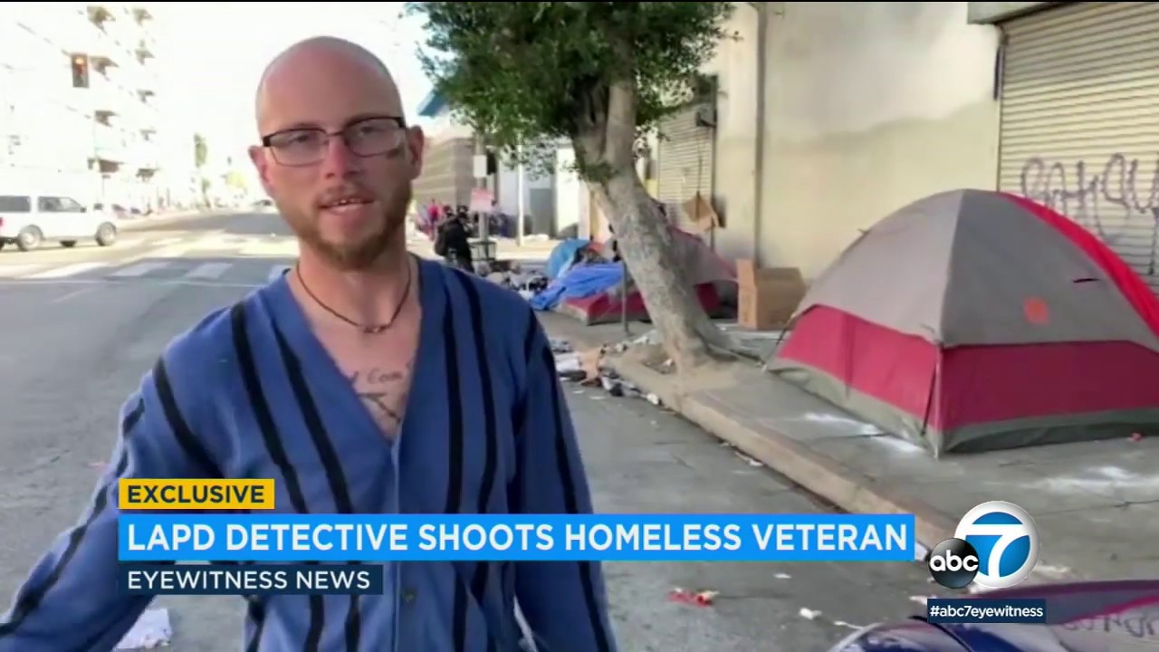 Exclusive: Homeless vet details shooting by off-duty LAPD detective I ABC7