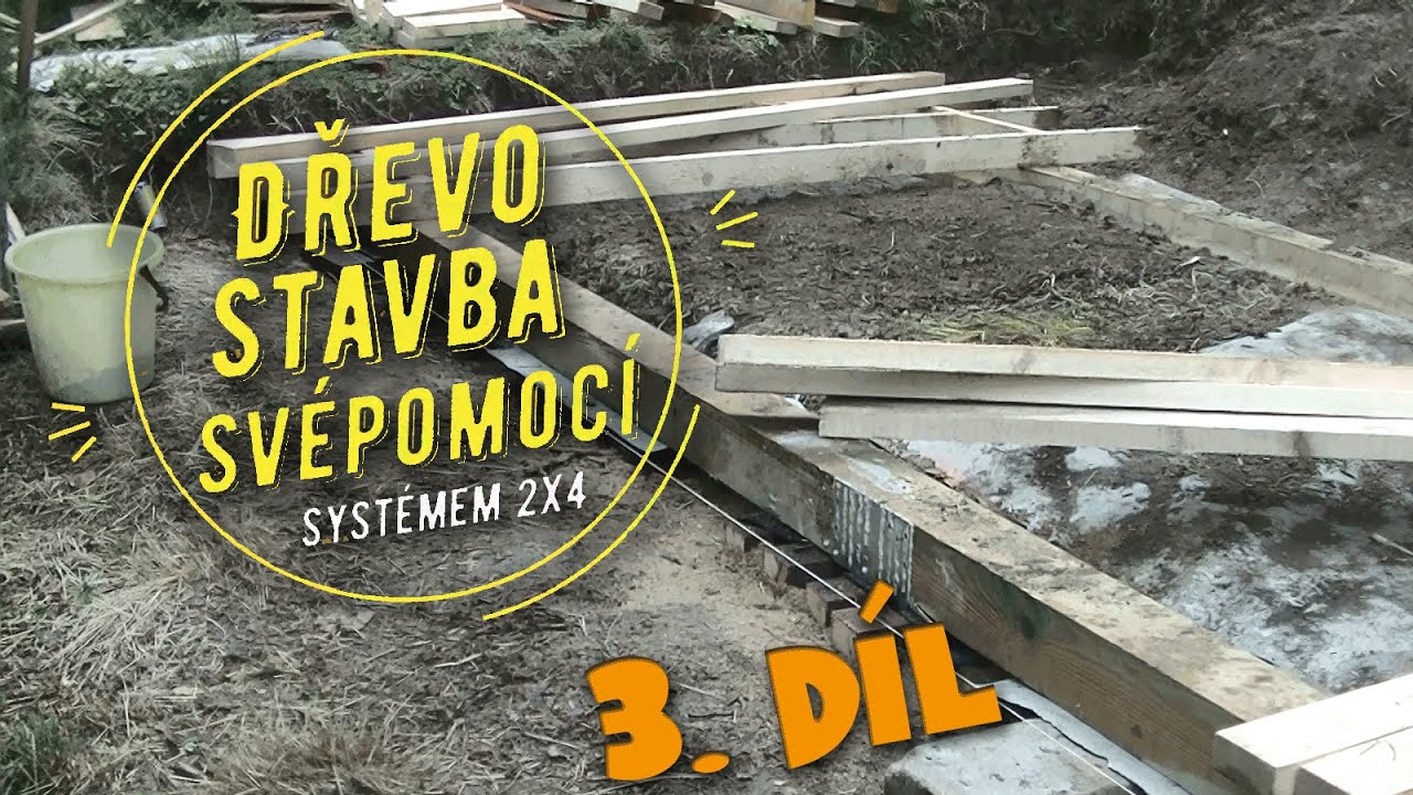 Dřevostavba svépomocí metodou TWO by FOUR (3.díl)