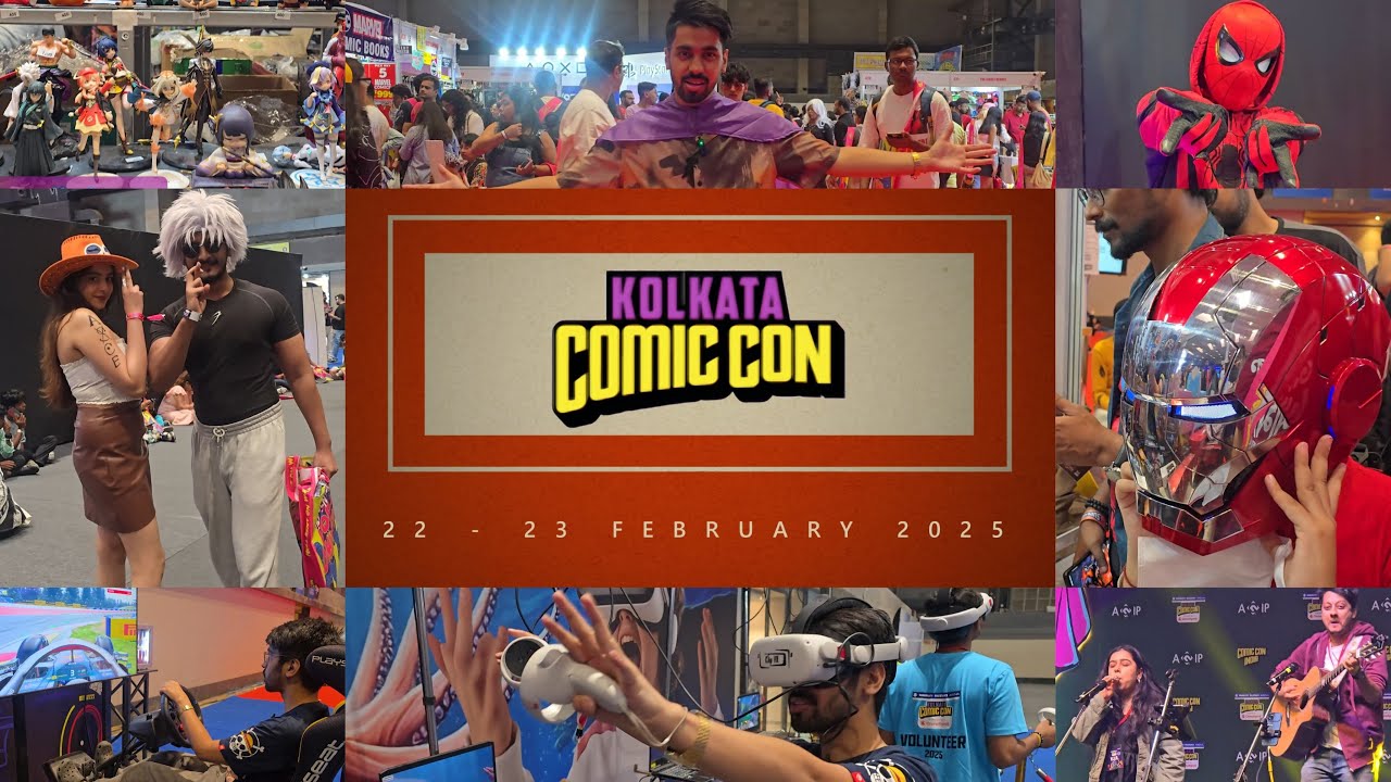 Kolkata Comic Con 2025 | VLOG 15 | TRIPLEXD