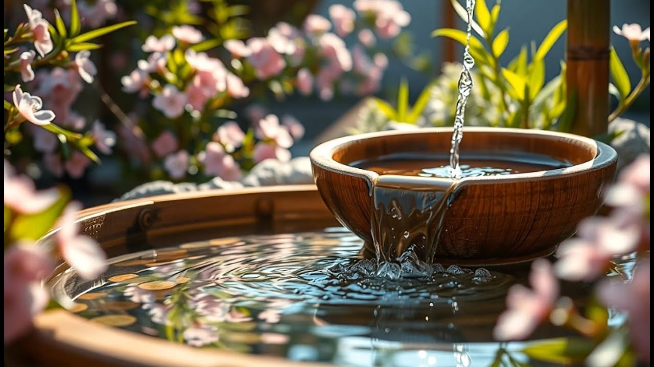 Relaxing Nature Music for Sleep | Water Stream & Bird Chirping