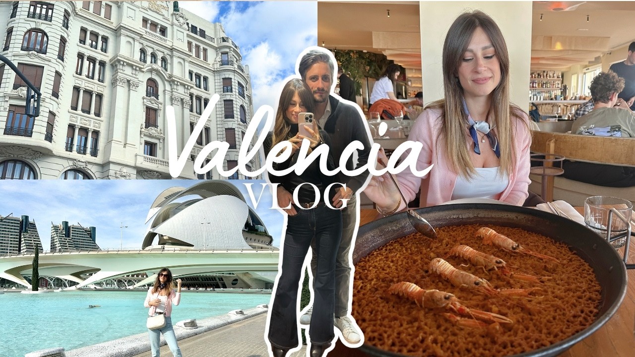 Weekend di San Valentino a VALENCIA 🇪🇸🌹 | Vlog