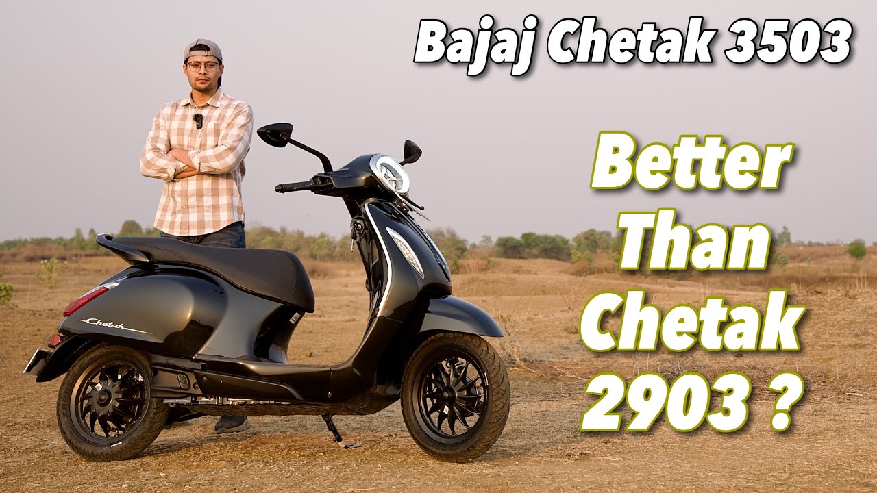 2025 Bajaj Chetak 3503 Review - Better than Chetak 2903 ??