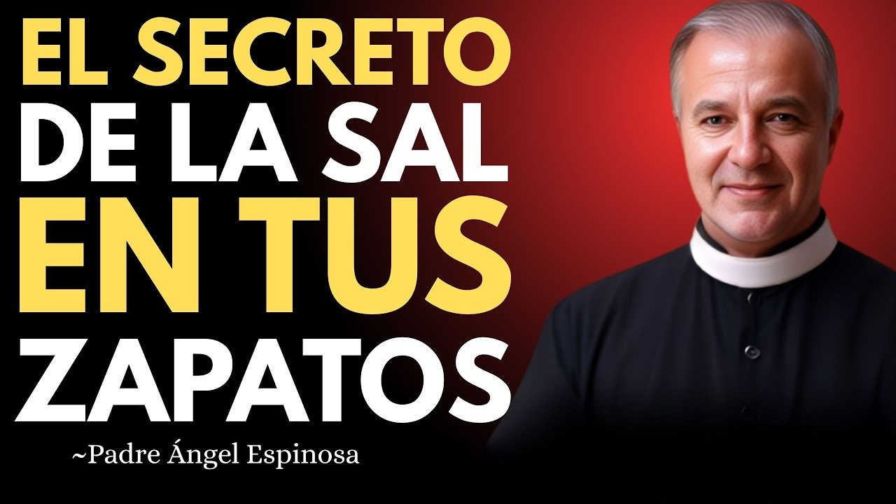 5 COSAS ASOMBROSAS QUE SUCEDEN SI PONES SAL EN TUS ZAPATOS, SEGÚN LA BIBLIA | PADRE ANGEL ESPINOSA
