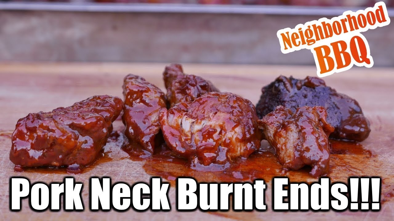 Pork Neck Burnt Ends!!! Mit Neighborhood BBQ