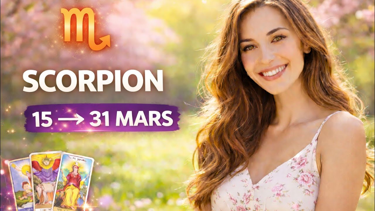SCORPION ♏️💫 Fin Mars 2026 🌞 : Tu ne LÂCHERAS PAS 💪💖