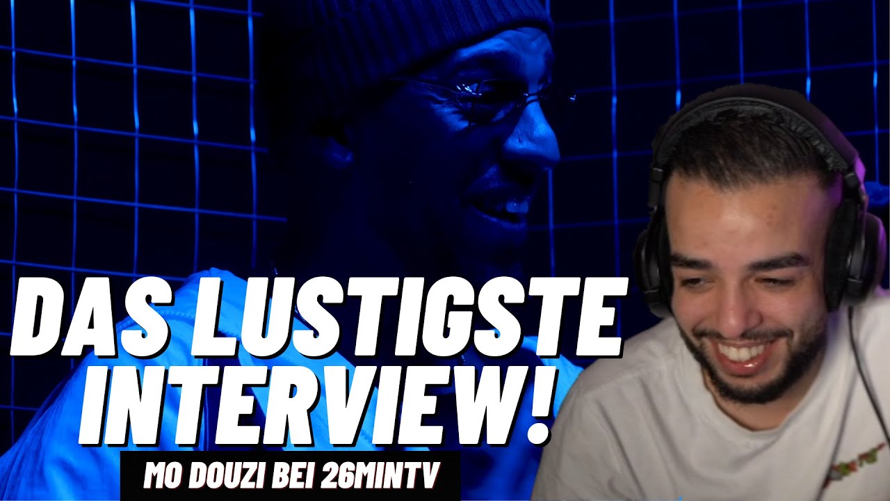 UNTERHALTUNG PUR! DAS LUSTIGSTE INTERVIEW😂😂! MO DOUZI BEI 26mintv SAMI REAKTION