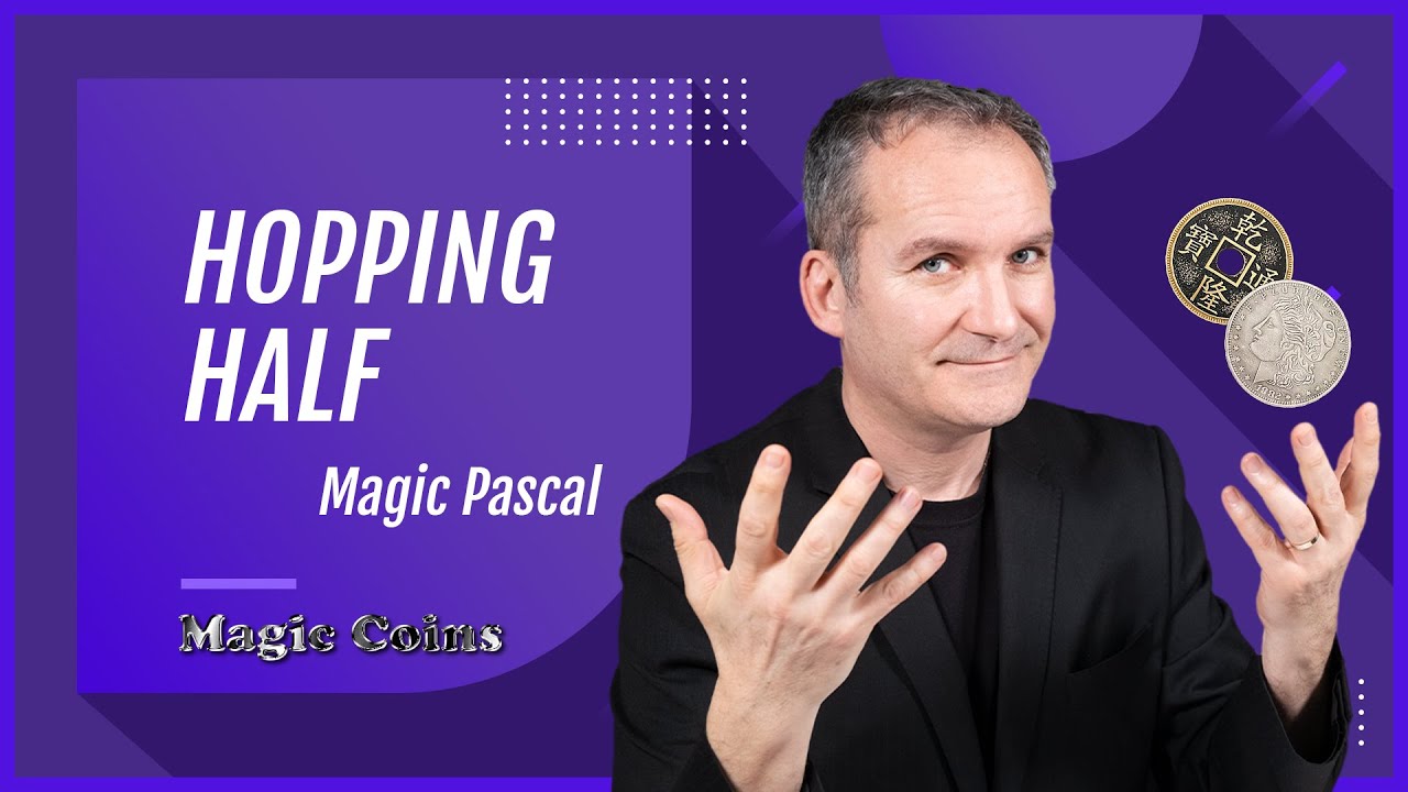 Hopping Half By Oliver Magic  | MAGIC PASCAL | COIN TRICKS #pascalzivacco
