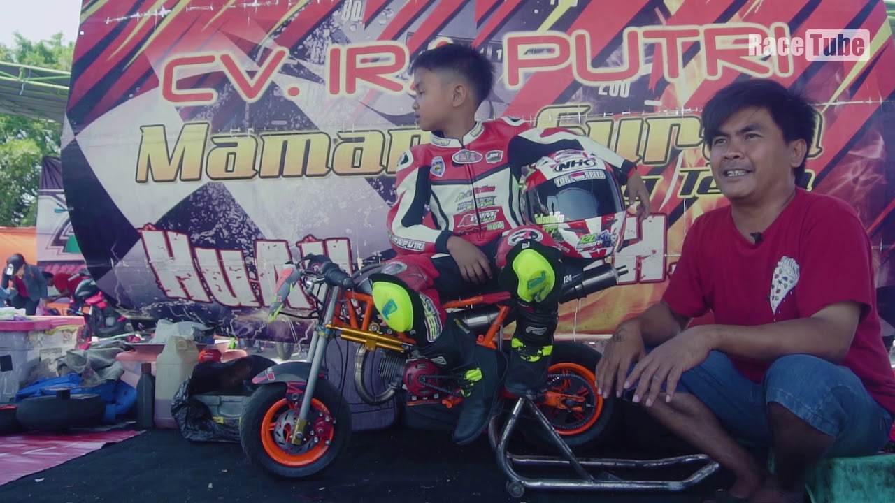 BEDAH MOTOR minigp Gilang R pranata  Mamank Surya
