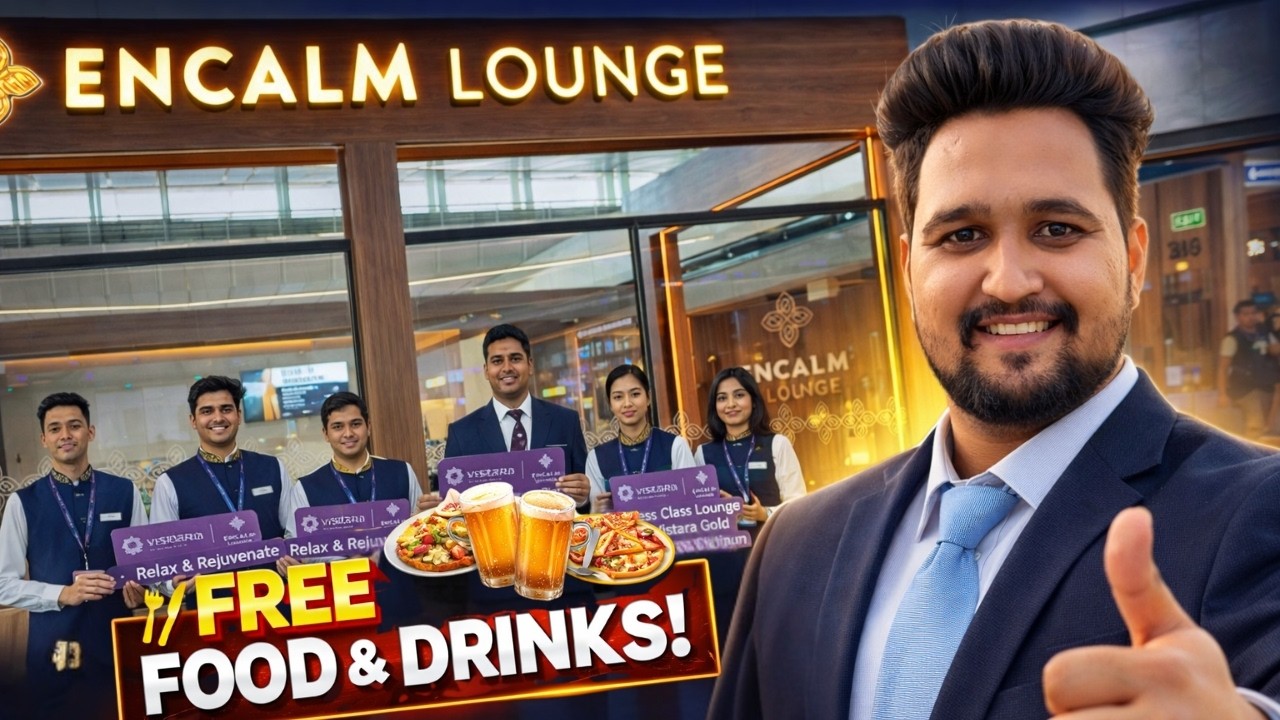 Delhi Airport Lounge | Sasti Se Sasti Entry in ₹2