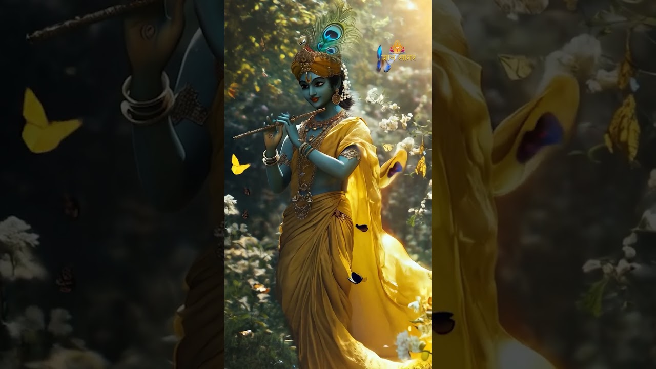 Pawan prabhati jag ko jagati | Good Morning Status | Krishna Status #krishna  #morning #bhajan
